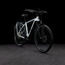 CUBE Kathmandu Hybrid SLX 750 sähköpyörä polarsilver´n´black